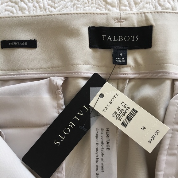 Talbots Pants NWT - Picture 3 of 5